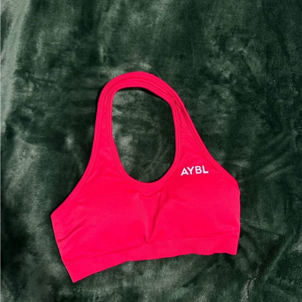AYBL Bright Red Sports Bra
